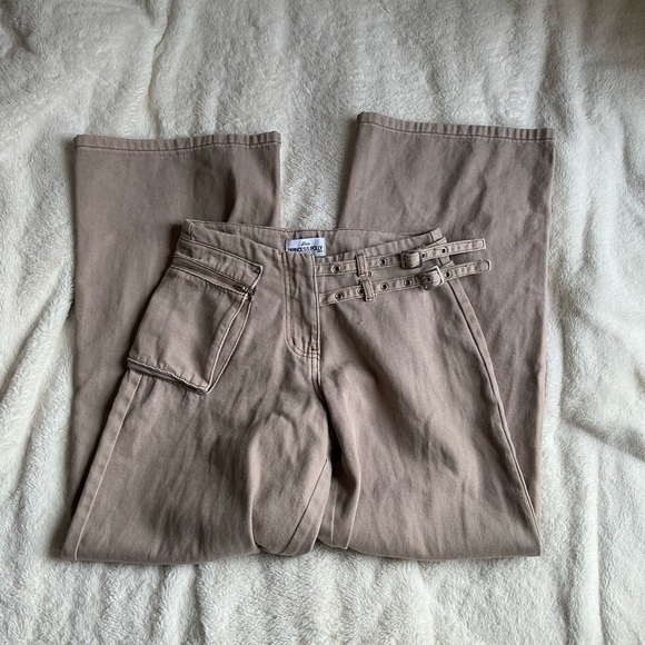 Princess Polly baggy wide leg jeans - Picture 2 of 9